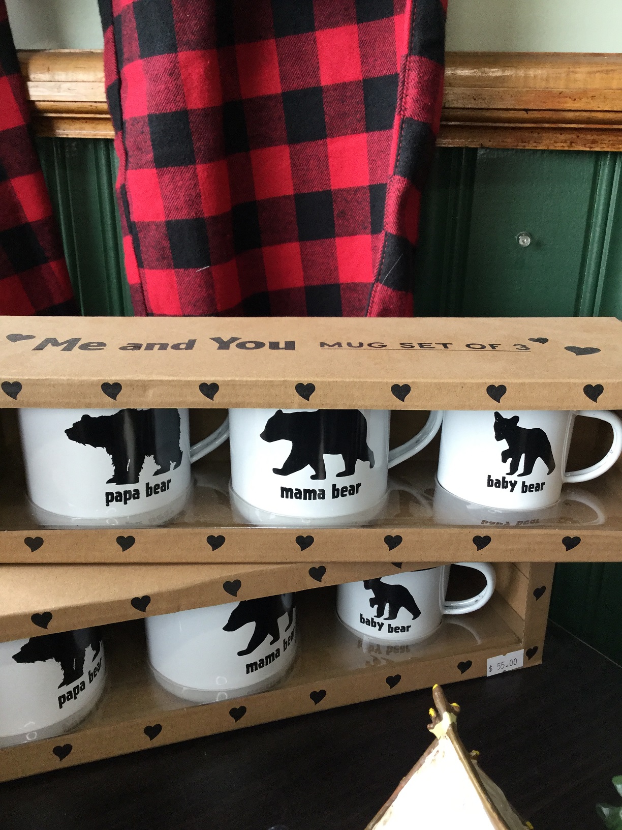 Bear Family Boxed Mug Set